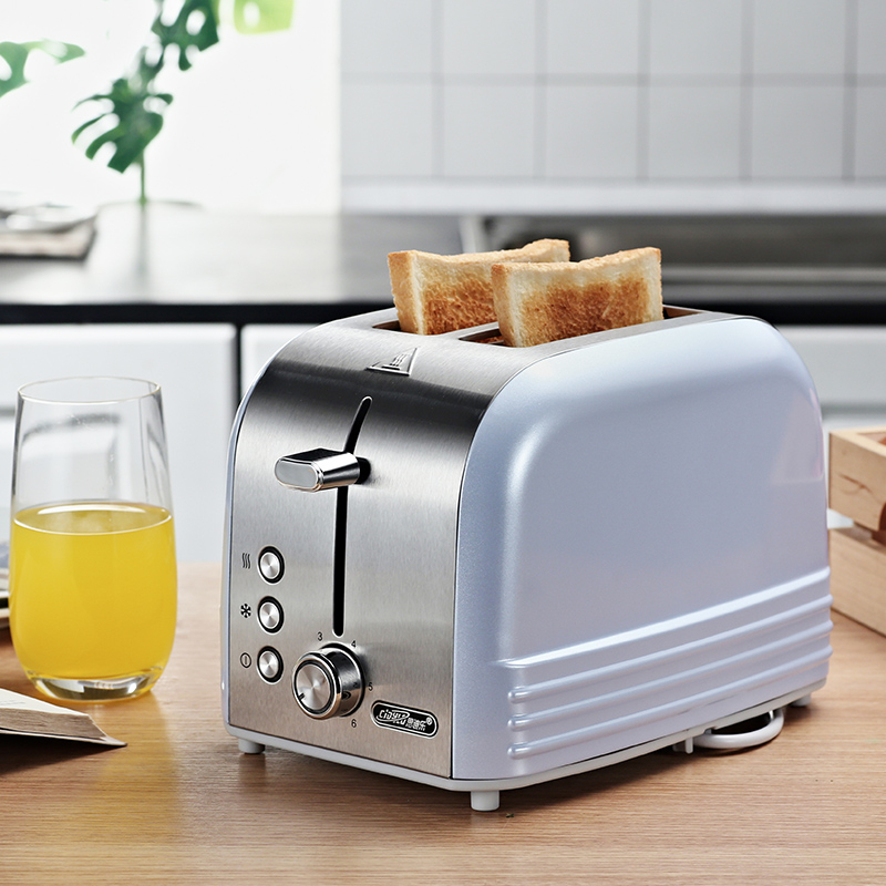 小型多士炉家用烤面包机2片早餐机三明治全自动吐司机